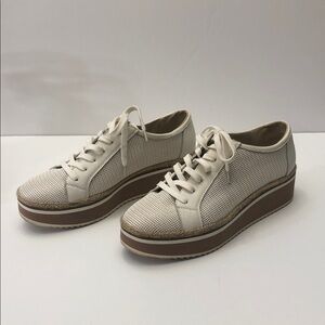 Dolce Vita Cream Platform Sneakers